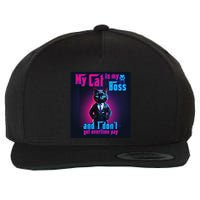 My Cat Is My Boss... And I DonT Get Overtime Pay Wool Snapback Cap