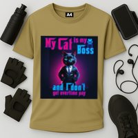 My Cat Is My Boss... And I DonT Get Overtime Pay Performance Shirt