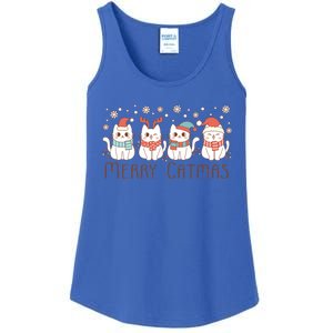 Merry Catmas ItS Ffreezing Season Meowy Christmas Meaningful Gift Ladies Essential Tank