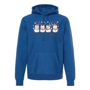 Merry Catmas ItS Ffreezing Season Meowy Christmas Meaningful Gift Premium Hoodie