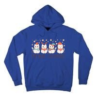 Merry Catmas ItS Ffreezing Season Meowy Christmas Meaningful Gift Tall Hoodie