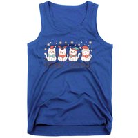 Merry Catmas ItS Ffreezing Season Meowy Christmas Meaningful Gift Tank Top