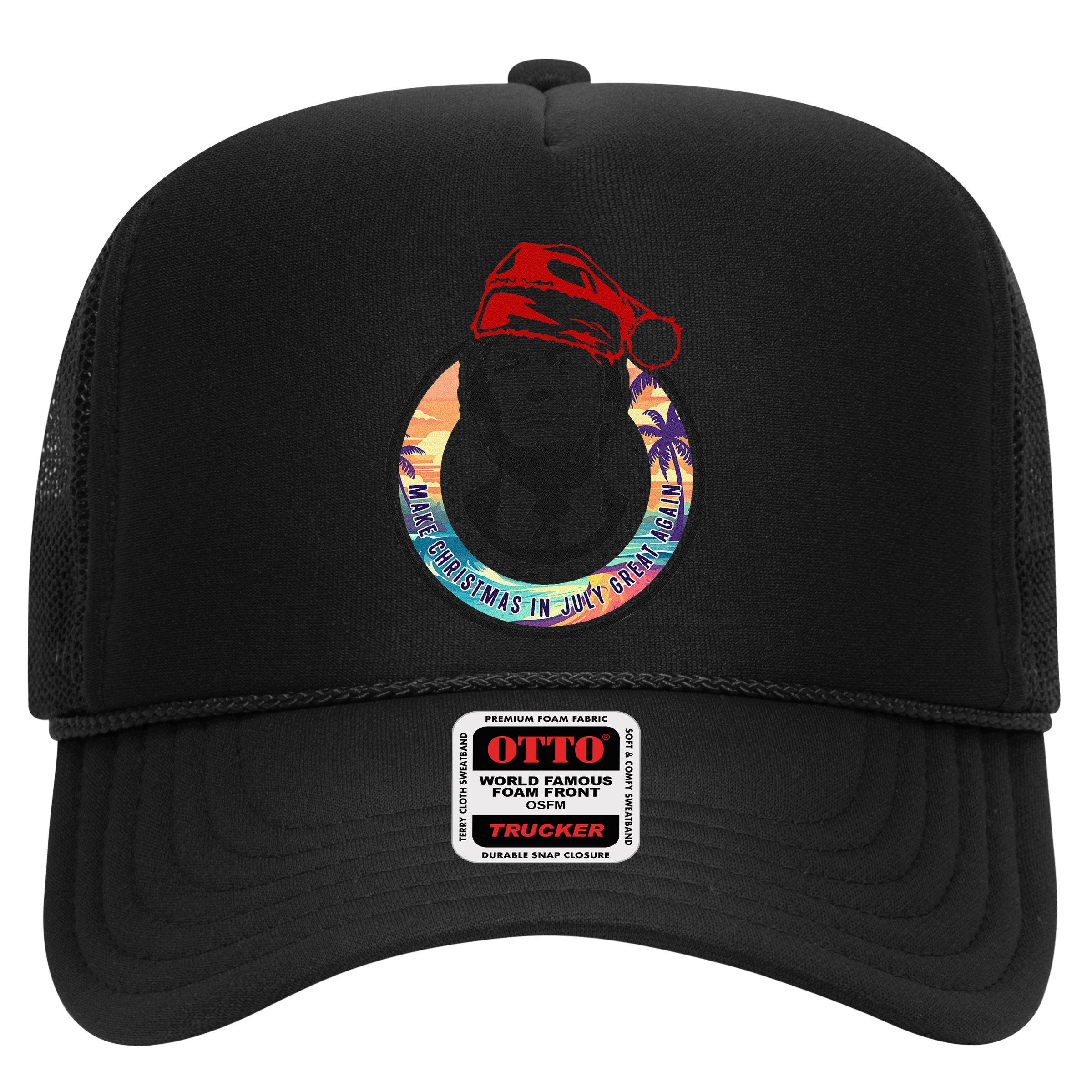 Make Christmas In July Great Again Funny Trump Trumpmas Maga Hat