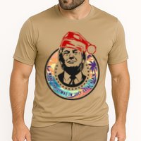 Make Christmas In July Great Again Funny Trump Trumpmas Maga Cooling Performance Crew T-Shirt