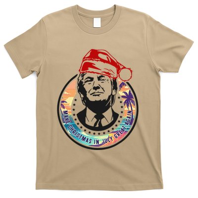 Make Christmas In July Great Again Funny Trump Trumpmas Maga T-Shirt