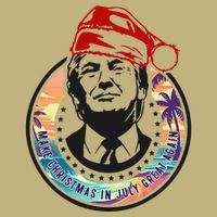 Make Christmas In July Great Again Funny Trump Trumpmas Maga T-Shirt