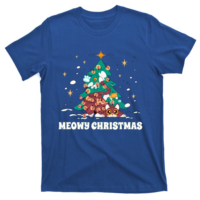 Merry Catmas ItS Ffreezing Season Funny Gift T-Shirt