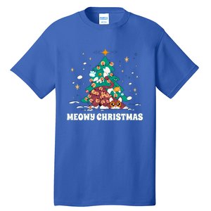 Merry Catmas ItS Ffreezing Season Funny Gift Tall T-Shirt