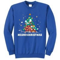 Merry Catmas ItS Ffreezing Season Funny Gift Tall Sweatshirt