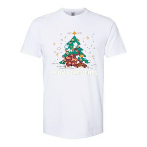 Merry Catmas ItS Ffreezing Season Funny Gift Softstyle CVC T-Shirt