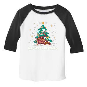 Merry Catmas ItS Ffreezing Season Funny Gift Toddler Fine Jersey T-Shirt