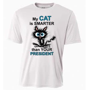 My Cat Is Smarter Than Your President Cooling Performance Crew T-Shirt