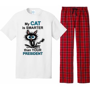 My Cat Is Smarter Than Your President Pajama Set