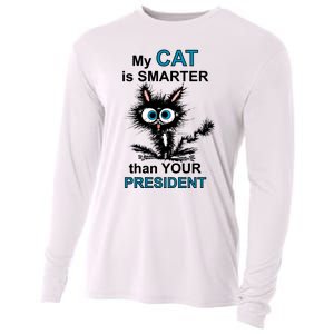 My Cat Is Smarter Than Your President Cooling Performance Long Sleeve Crew