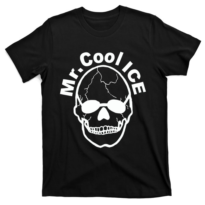 Mr Cool Ice Skull Skeleton Glasses T-Shirt