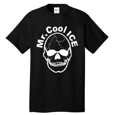 Mr Cool Ice Skull Skeleton Glasses Tall T-Shirt