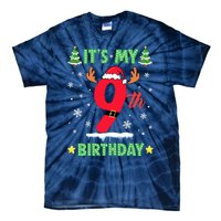 Merry Christmas ItS My 9th Birthday Xmas Tie-Dye T-Shirt