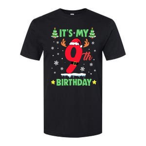 Merry Christmas ItS My 9th Birthday Xmas Softstyle CVC T-Shirt