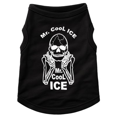 Mr Cool Ice Skull Skeleton Doggie Tank