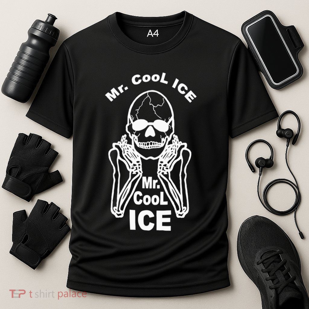 Mr Cool Ice Skull Skeleton Performance Shirt