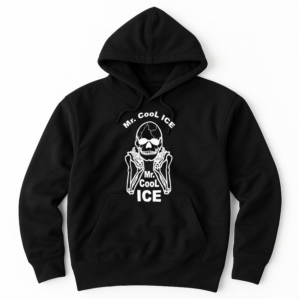 Mr Cool Ice Skull Skeleton Hoodie