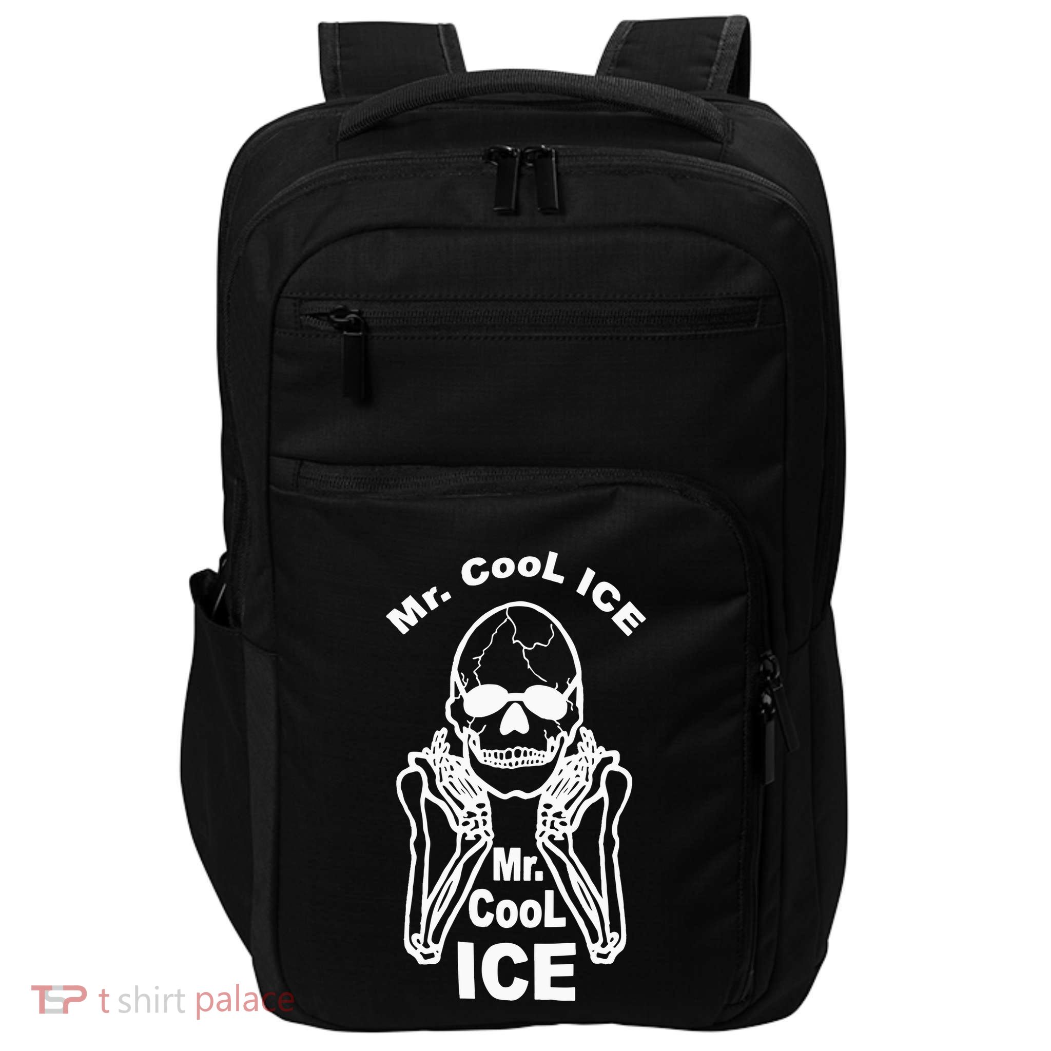 Mr Cool Ice Skull Skeleton Impact Tech Backpack