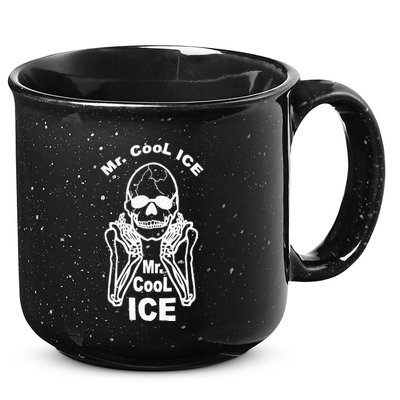 Mr Cool Ice Skull Skeleton 15oz Campfire Ceramic Mug