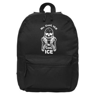 Mr Cool Ice Skull Skeleton 16 in Basic Backpack