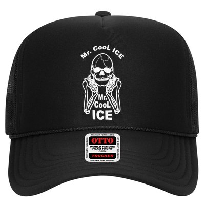Mr Cool Ice Skull Skeleton Trucker Hat