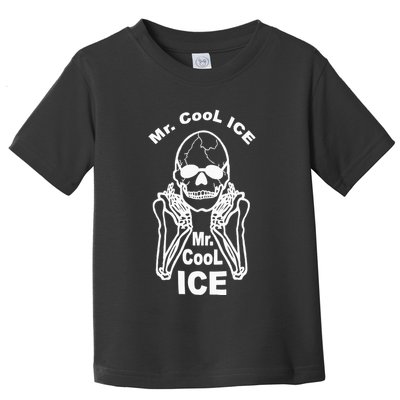 Mr Cool Ice Skull Skeleton Toddler T-Shirt