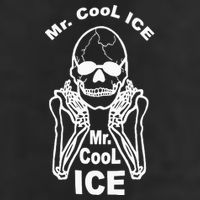 Mr Cool Ice Skull Skeleton Microfiber Hand Towel