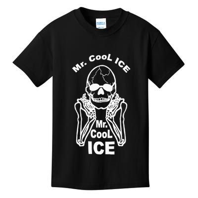 Mr Cool Ice Skull Skeleton Kids T-Shirt