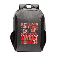 My Class Is Full Of Sweethearts Cute Teacher Valentines Day Funny Gift Vector Backpack