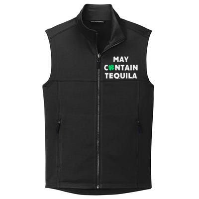 May Containequila Irish Whiskey Lover Drinking Collective Smooth Fleece Vest