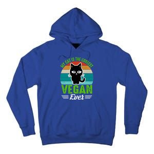 My Cat Is The Coolest Vegan Ever Gift Tall Hoodie