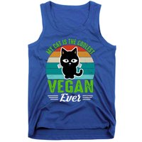 My Cat Is The Coolest Vegan Ever Gift Tank Top