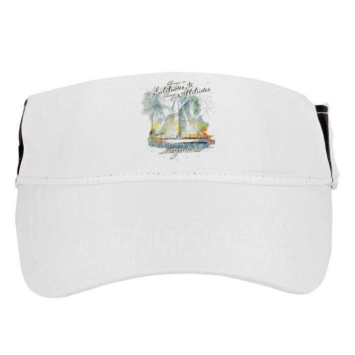 Margaritaville Changes In Latitude Adult Drive Performance Visor