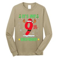 Merry Christmas ItS My 9th Birthday Xmas Long Sleeve Shirt