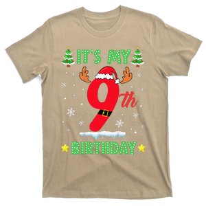 Merry Christmas ItS My 9th Birthday Xmas T-Shirt