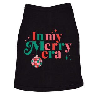 Merry Christmas In My Merry Era Xmas Holiday  Doggie Tank