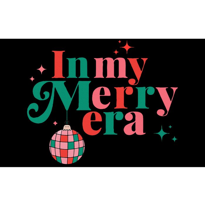 Merry Christmas In My Merry Era Xmas Holiday  Bumper Sticker