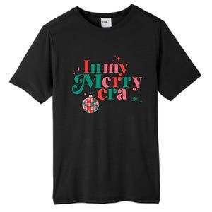 Merry Christmas In My Merry Era Xmas Holiday  Tall Fusion ChromaSoft Performance T-Shirt