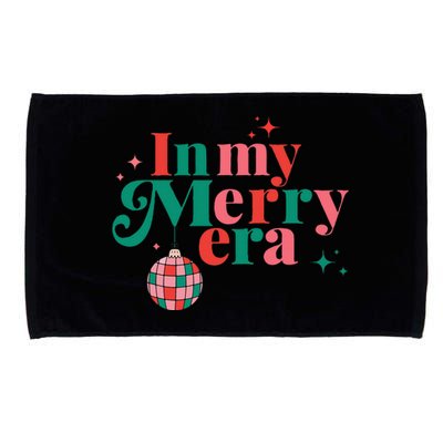 Merry Christmas In My Merry Era Xmas Holiday  Microfiber Hand Towel