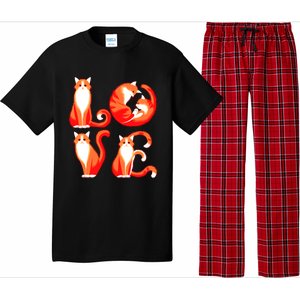 My Cat Is My ValentineS Greetings My Cat Is My Valentine Cute Gift Pajama Set