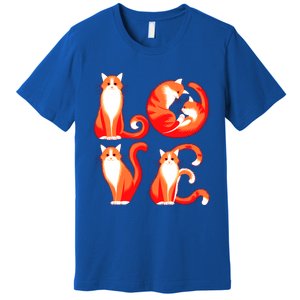 My Cat Is My ValentineS Greetings My Cat Is My Valentine Cute Gift Premium T-Shirt