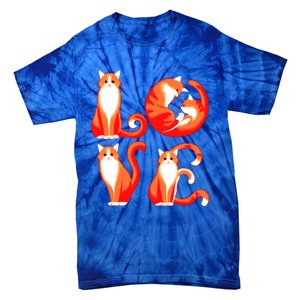 My Cat Is My ValentineS Greetings My Cat Is My Valentine Cute Gift Tie-Dye T-Shirt