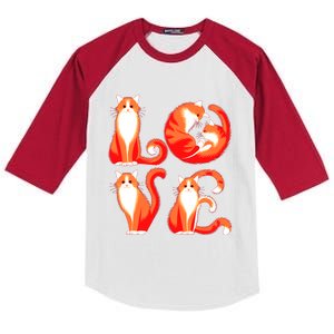 My Cat Is My ValentineS Greetings My Cat Is My Valentine Cute Gift Kids Colorblock Raglan Jersey