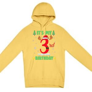 Merry Christmas ItS My 13rd Birthday Xmas Women Premium Pullover Hoodie