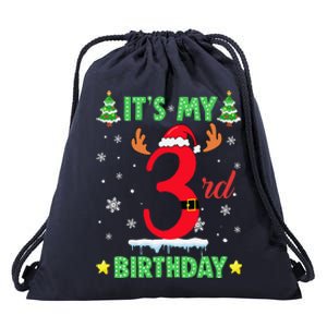 Merry Christmas ItS My 13rd Birthday Xmas Women Drawstring Bag