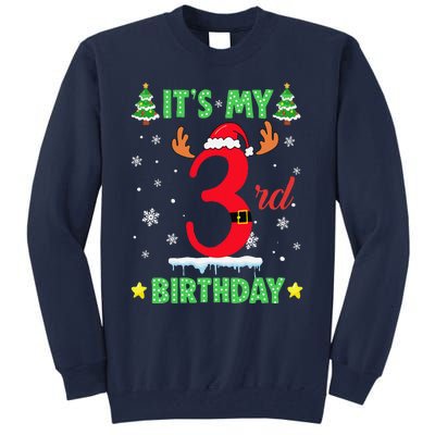 Merry Christmas ItS My 13rd Birthday Xmas Women Tall Sweatshirt